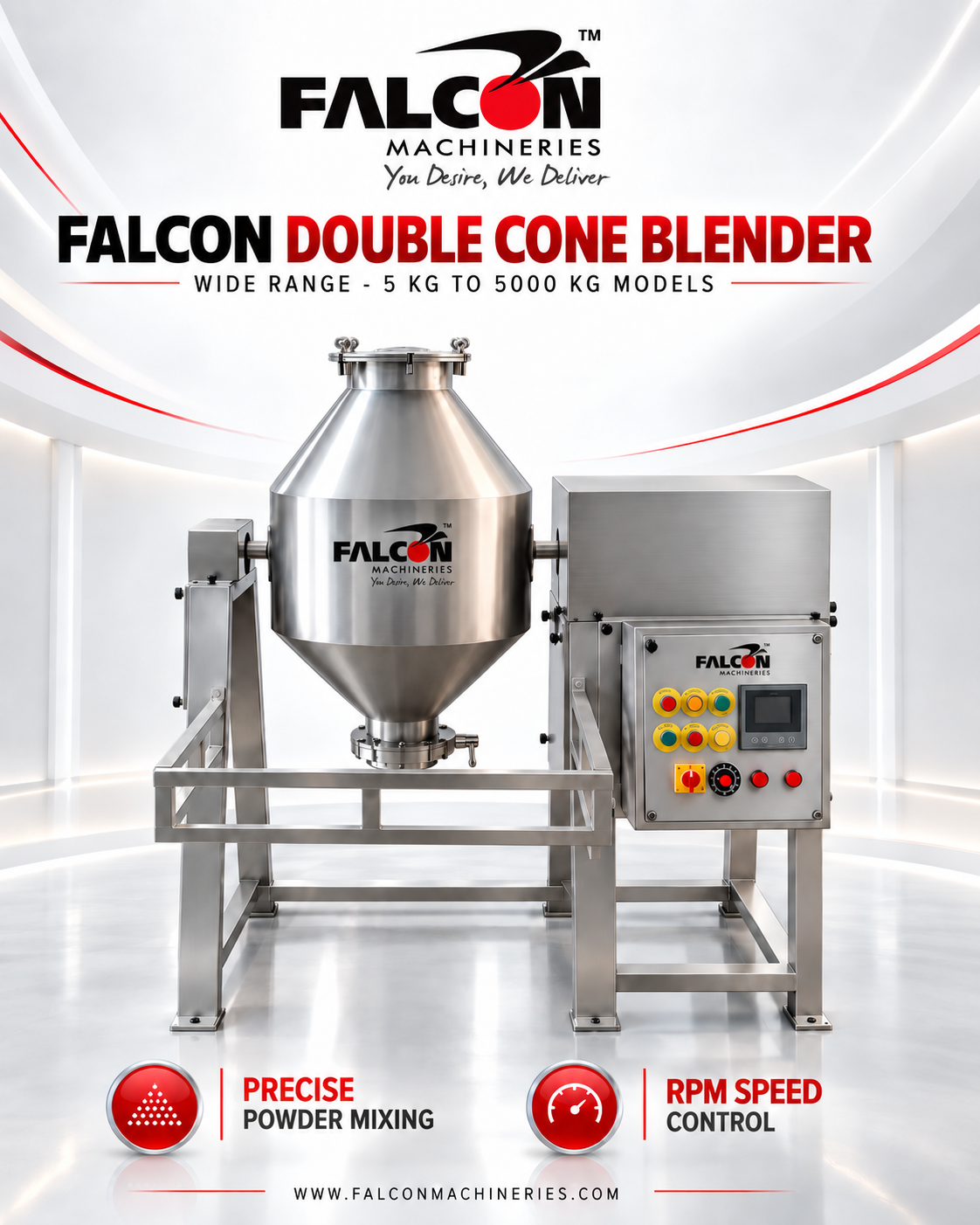 Double Cone Blender